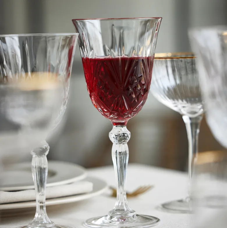 Lyngby Glas Melodia rødvinsglas 4 stk. 27 cl