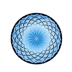 Lyngby Glas Sorrento asiet blå 4 stk. 16 cm