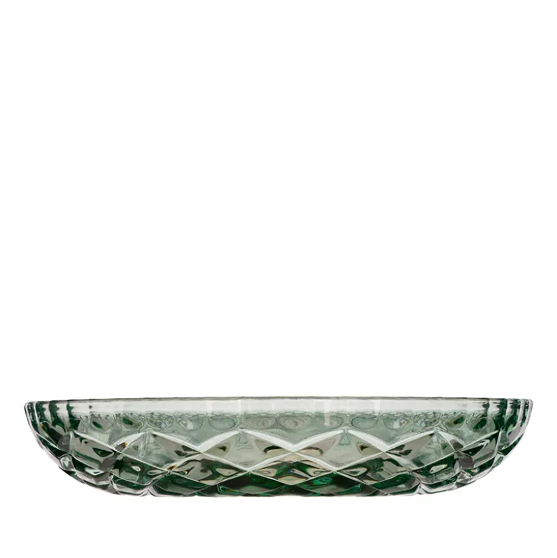 Lyngby Glas Sorrento asiet grøn 4 stk. 16 cm