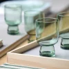 Lyngby Glas Sorrento Vandglas grøn 30 cl 4 stk.
