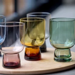 Lyngby Glas Sorrento Vandglas grøn 30 cl 4 stk.