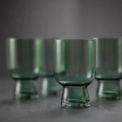 Lyngby Glas Sorrento Vandglas grøn 30 cl 4 stk.