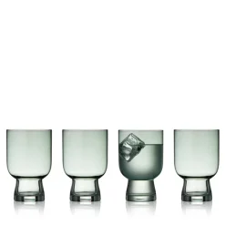 Lyngby Glas Sorrento Vandglas grøn 30 cl 4 stk.