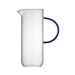 Lyngby Glas Torino glaskande 1,1 liter klar/blå