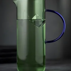 Lyngby Glas Torino glaskande 1,1 liter grøn/blå