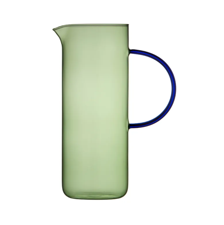 Lyngby Glas Torino glaskande 1,1 liter grøn/blå