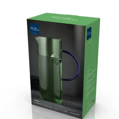 Lyngby Glas Torino glaskande 1,1 liter grøn/blå