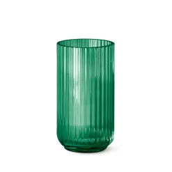Lyngby glasvase grøn 20 cm
