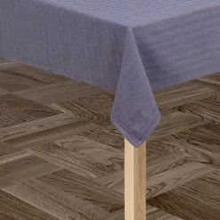Lyngby Porcelæn Herringbone dug blå 150x320 cm