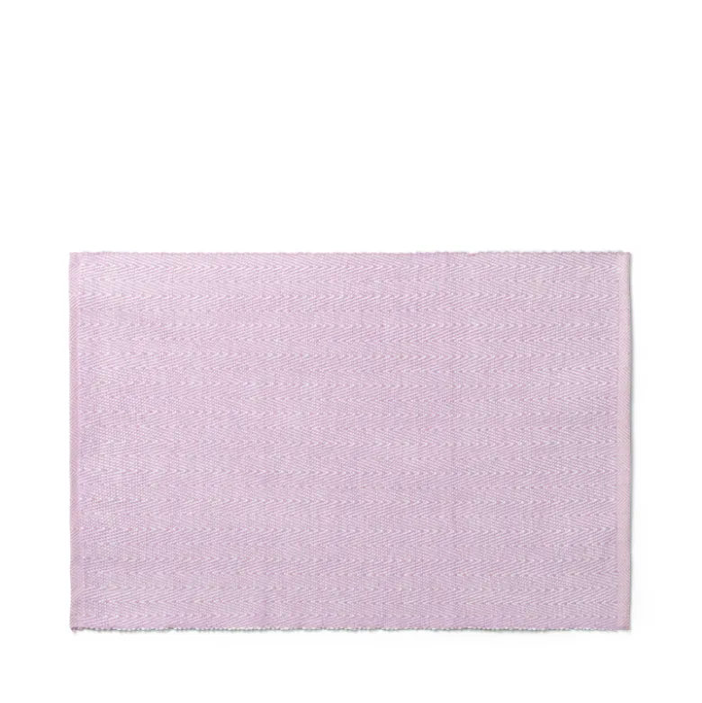 Lyngby Porcelæn Herringbone dækkeserviet lilla 43x30 cm