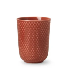 Lyngby Porcelæn Rhombe Color Krus Terracotta 33 cl