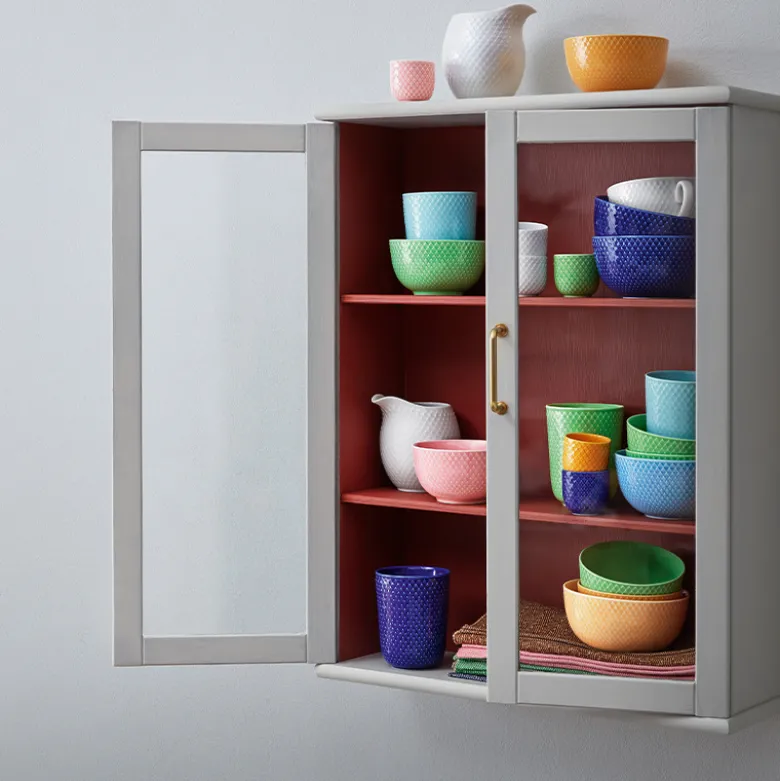 Lyngby Porcelæn Rhombe Color Krus Grøn 33 cl