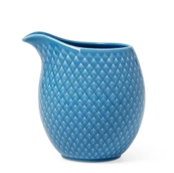 Lyngby Porcelæn Rhombe Color mælkekande blå 39 cl