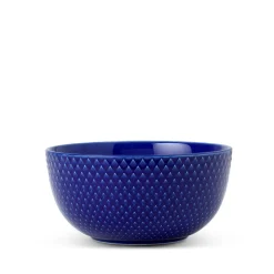 Lyngby Porcelæn Rhombe Color skål mørkeblå 13 cm
