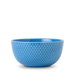 Lyngby Porcelæn Rhombe Color skål blå 13 cm
