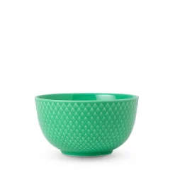 Lyngby Porcelæn Rhombe Color skål grøn 11 cm