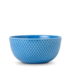 Lyngby Porcelæn Rhombe Color Skål Blå 17,5 cm