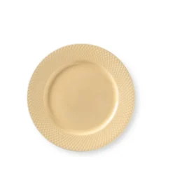 Lyngby Porcelæn Rhombe Color tallerken sand 27 cm