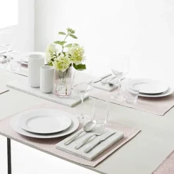Lyngby Porcelæn Rhombe dyb tallerken 23 cm