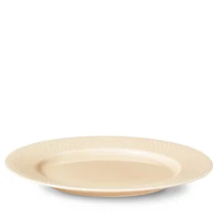 Lyngby Porcelæn Rhombe Earth middagstallerken marble Ø 27 cm