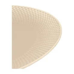 Lyngby Porcelæn Rhombe Earth ovalt serveringsfad 35x26,5 cm