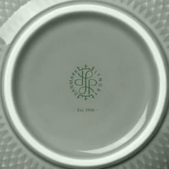 Lyngby Porcelæn Rhombe Earth skål moss Ø 13 cm