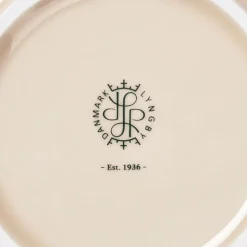 Lyngby Porcelæn Rhombe Earth skål marble Ø 13 cm