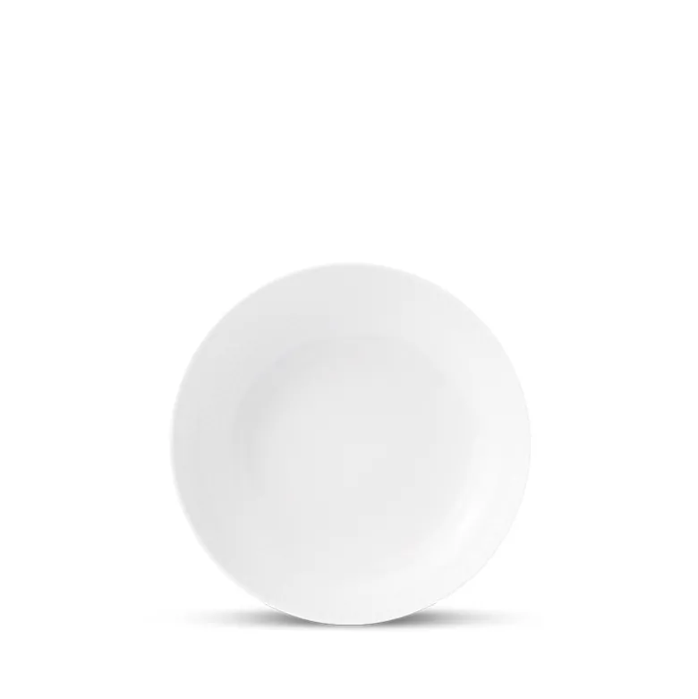 Lyngby Porcelæn Rhombe middagstallerken hvid 20 cm