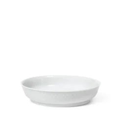 Lyngby Porcelæn Rhombe tallerken hvid 16 cm