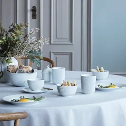 Lyngby Porcelæn Rhombe tekop hvid 24 cl