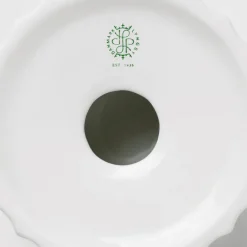 Lyngby Porcelæn Tura fyrfadsstage hvid Ø 8 cm