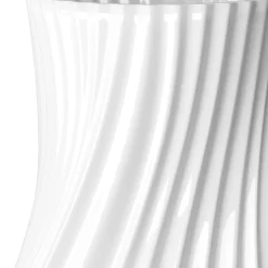 Lyngby Porcelæn Twist vase hvid H 31 cm
