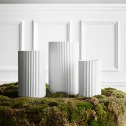 Lyngby Porcelæn Vase 20 cm Hvid