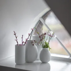 Lyngby Porcelæn Vase 12 cm Hvid