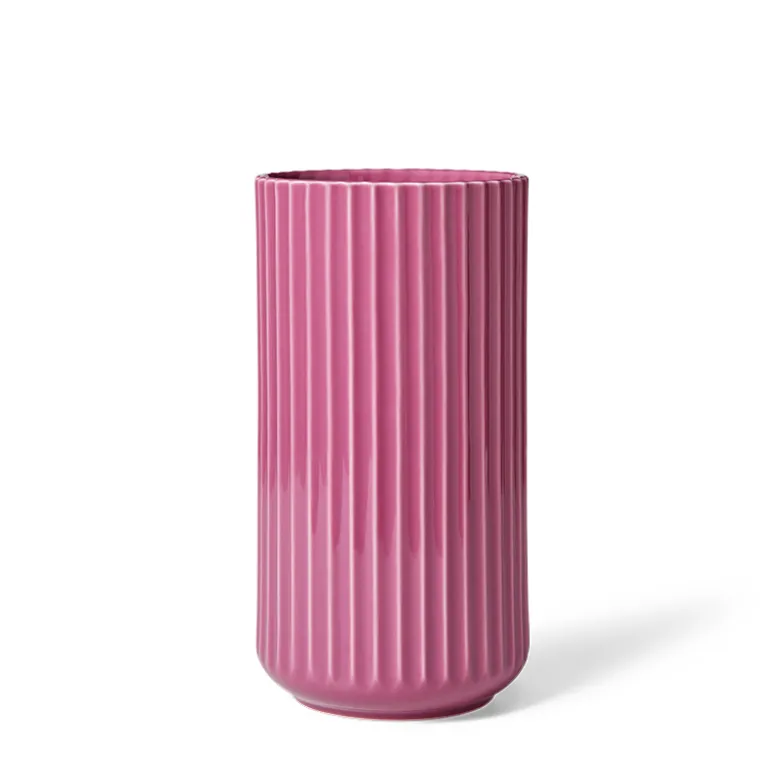 Lyngby Porcelæn vase lilla H 20,5 cm