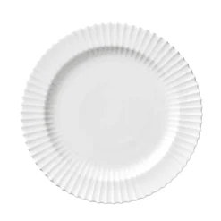 Lyngby tallerken hvid 20 cm