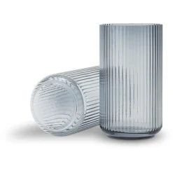 Lyngby vase glas blå 31 cm