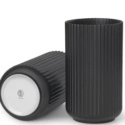 Lyngby vase sort 12 cm