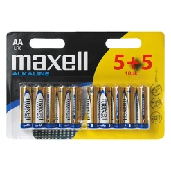 Maxell batterier LR6 AA Alkaline