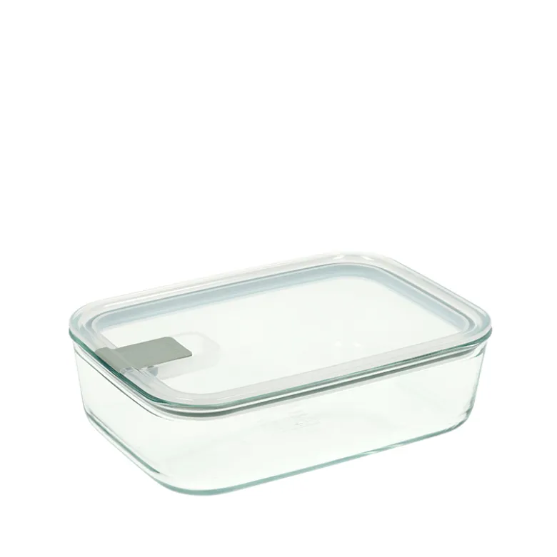 Mepal EasyClip husholdningsboks glas sage 1,5 liter