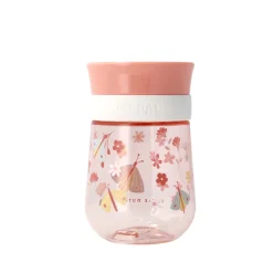 Mepal Mio Flowers & Butterflies begynderkop rosa 300 ml