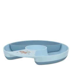 Mepal Mio Forest Friends børnetallerken med opdeling blå Ø 20 cm