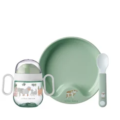 Mepal Mio Little Farm begyndersæt grøn 3 dele