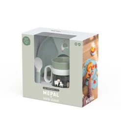 Mepal Mio Little Farm begyndersæt 3 dele inklusiv rumdeler grøn