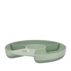 Mepal Mio Little Farm børnetallerken med opdeling grøn Ø 20 cm