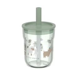 Mepal Mio Little Goose børneglas med sugerør grøn 250 ml