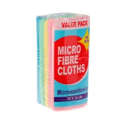 Mikrofiberklude multifarvet 50 stk