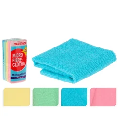 Mikrofiberklude multifarvet 50 stk