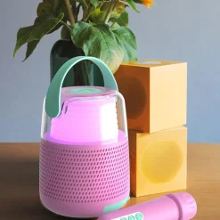 Mobility On Board karaoke højtTaler KS-80 LED pink