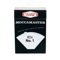 Moccamaster Cup-One kaffefilter hvid 80 stk.